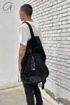 BORIS BIDJAN SABERI BLACK BACKPACK TOTE BAG1 F1406B+FMM20036